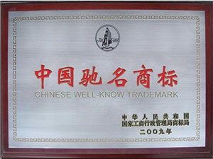 2009年中國馳名商標